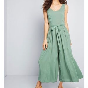 Wide legged jumpsuit